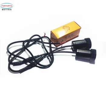 

JXF Car Lights Signal Decorative Door Welcome LED Laser Logo For bentley Bugatti BAT Kymco SRT 3D Ghost Shadow Warning universal