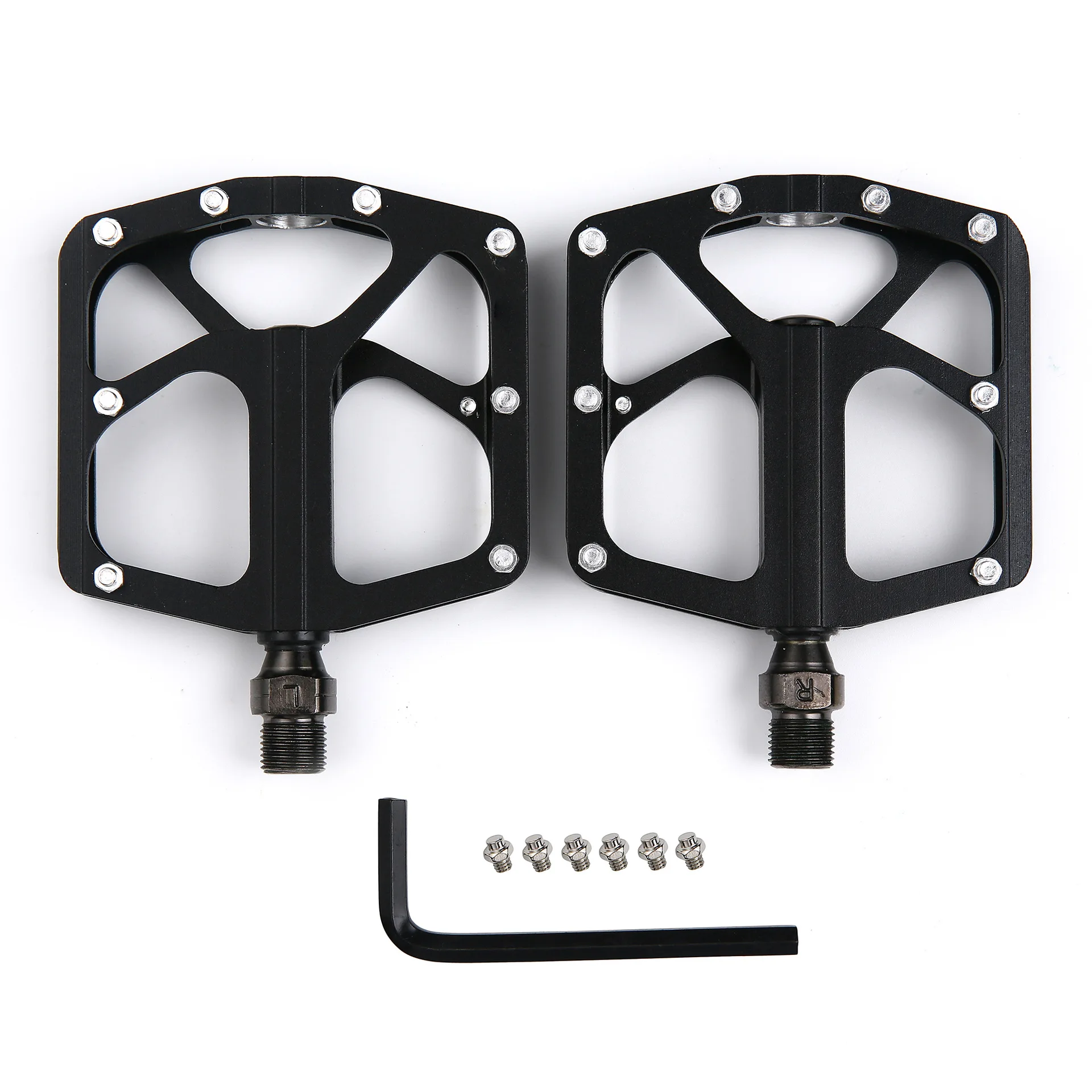 Горный Дорожный велосипед педали Алюминий Alloy ультра светильник DIY аксессуары