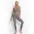Бесшовные Леггинсы Женщины Фитнес Йога Набор Ropa Deportiva Mujer Тренажерный Зал Одежда Спортивный Костюм Высокая Талия Брюки Спортивные Бюстгальтеры Тренировки Набор