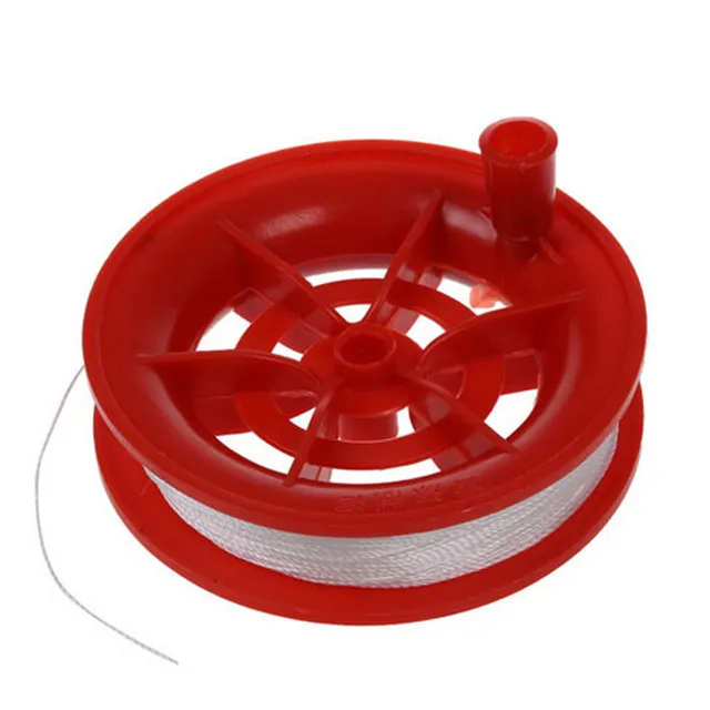 Kite Wheel line length 30M Twisted String Line Red Wheel Kite Reel Winder Flying Toys For Children Kites Accessories 2