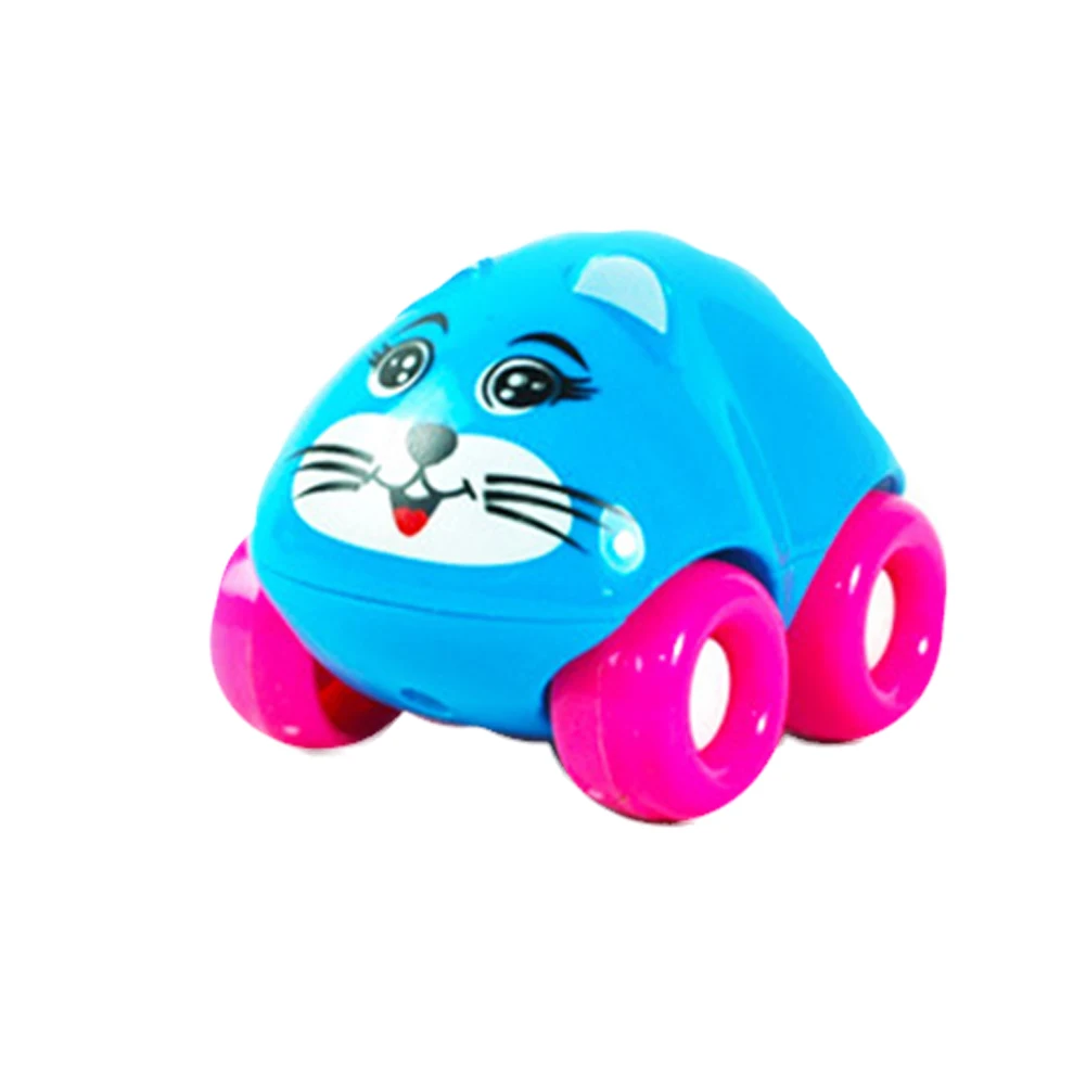 1 шт. Красочные Магнитные Мини мультфильм животных автомобиль интеллект детские игрушки домашний декор