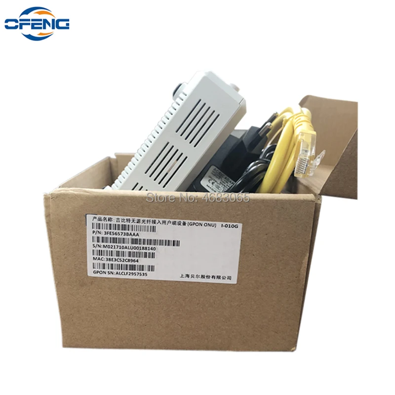 3 шт./лот Alcatel Lucent Bell I-010G 1GE порт ftth gpon ont модем на подлинный и