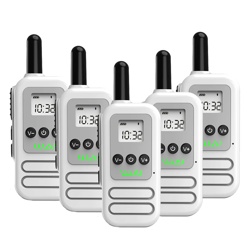 5 шт. мини WLN KD-C90U двухстороннее радио 2 Вт 16CH UHF 400-470MHz Transmisor KD C90U Hf Comunicador радио Baofeng Talkie