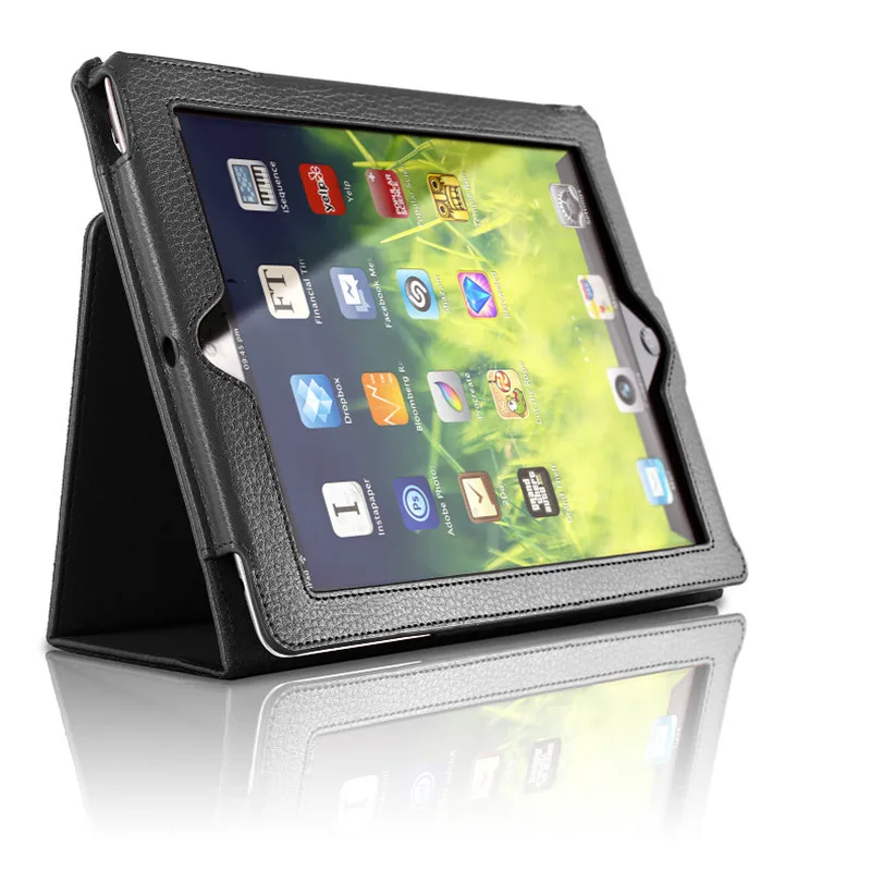 Для ipad 2 3 4 чехол силиконовый Folio Stand Funda для ipad 2 Чехол кожаный смарт-чехол для ipad 4 Чехол A1458 Автоматический Режим сна/пробуждения
