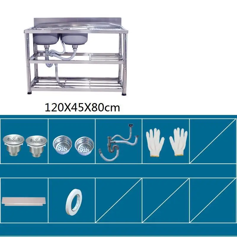 Faucet Portatil Integral Tarjas Para Wasbak Umywalka Lavandino Cucina Fregadero De Cocina Cuba Lavabo Pia Cozinha Kitchen Sink - Цвет: MODEL A