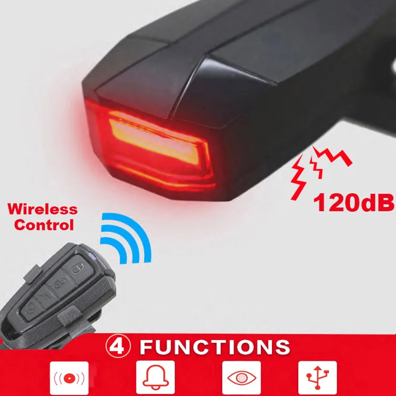 USB велосипедный светильник, передний светодиодный фонарь, велосипедный сигнальный задний светильник, водонепроницаемый Встроенный аккумулятор, головной светильник