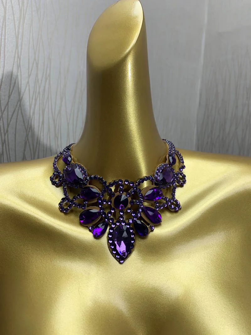 10pcs/lot DIY Necklace for ballroom dancing latin dance matching Neck decoration accessory GOODANPAR