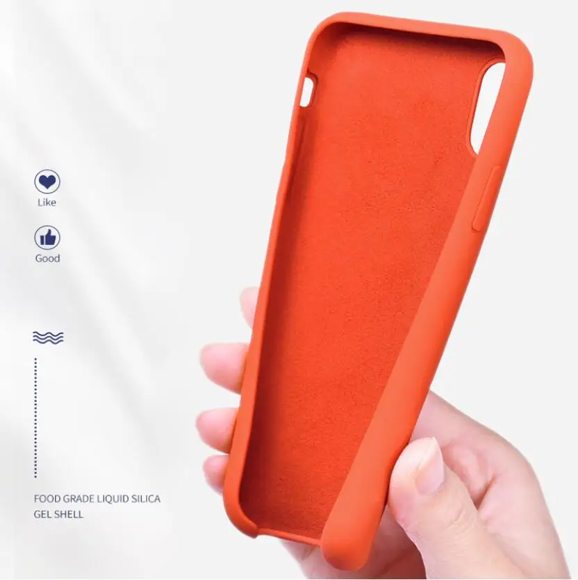 Официальный силиконовый чехол для iphone Xs max XR X 7 8 6 6S Plus XS X роскошный чехол с логотипом для iphone 11 Pro Max задняя крышка