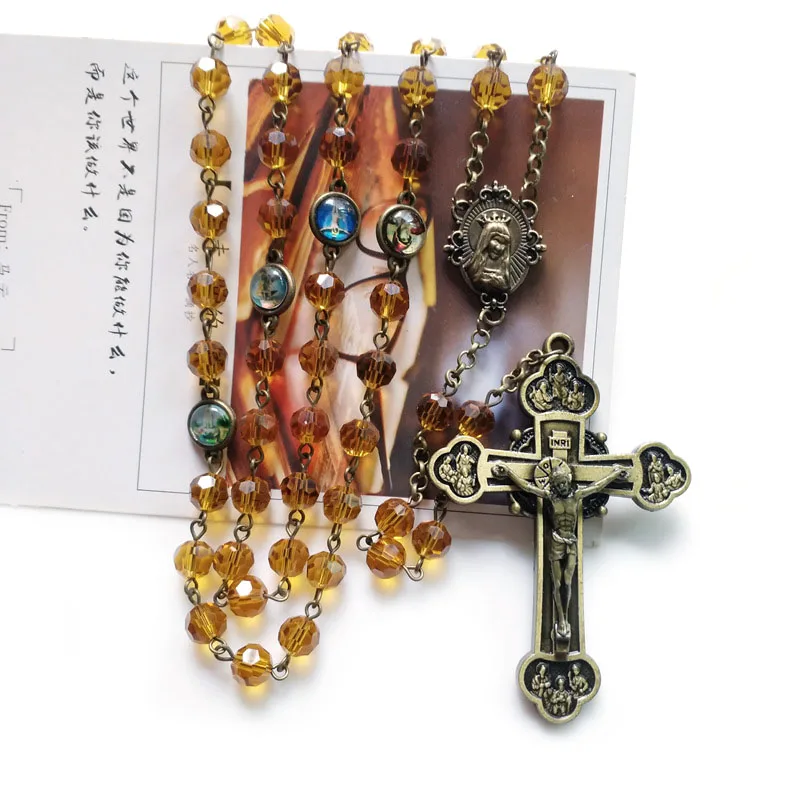 Chapelet Religieux Catholique Vintage – À Restaurer