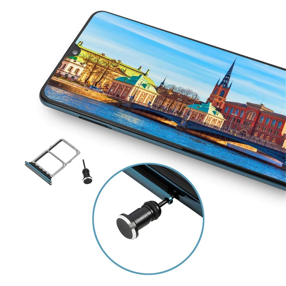Комплект противопылевых заглушек типа C 1 шт. разъем USB Type-C и для наушников 3 5 мм