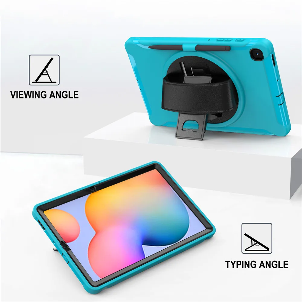 Чехол для Samsung Tab S6 Lite 10 4 безопасный детей противоударный тяжелый чехол