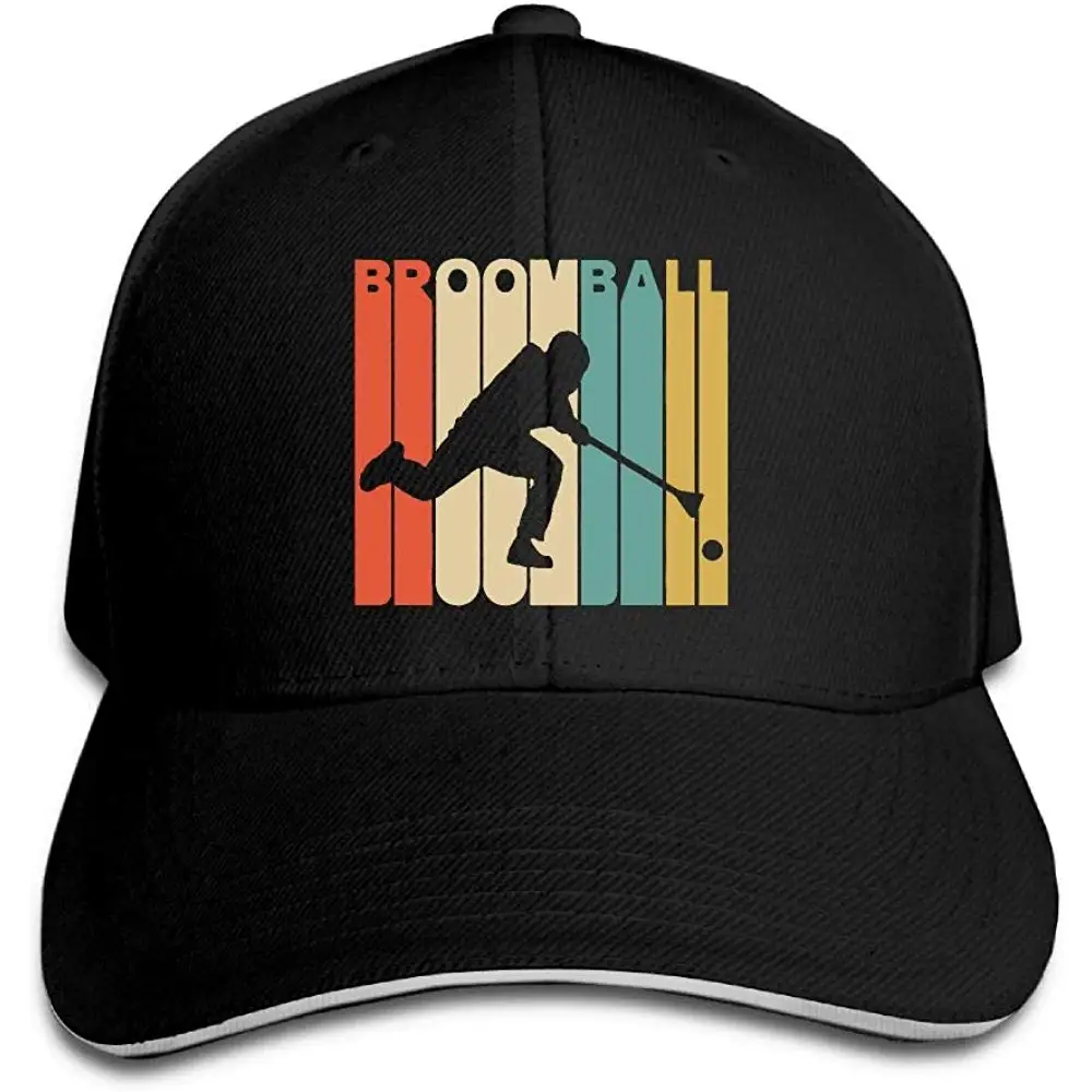 Для мужчин Wo Для мужчин s пользовательские Винтаж Стиль Broomball дальнобойщиков Кепки s регулируемый простой Бейсбол Кепки