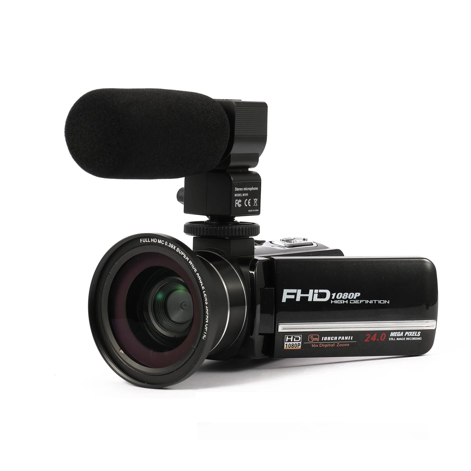 Профессиональная видеокамера 1080P Портативная цифровая камера s 3.0in ЖК-экран 16X зум инфракрасный беспроводной пульт дистанционного управления видеокамера