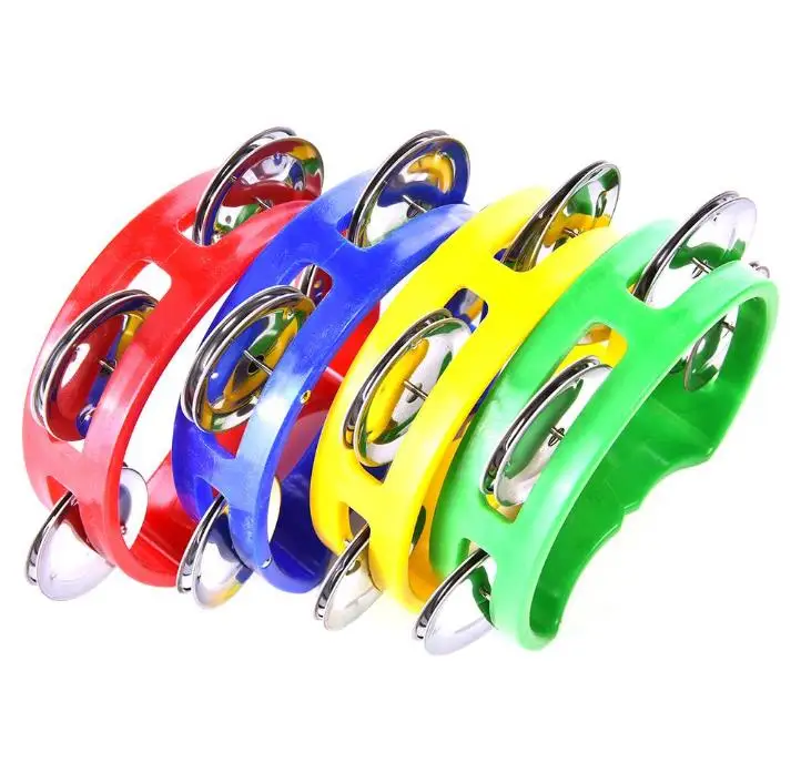 Wholesale Children's Dance Baby Bell Wrist Rattles Educational Toys Crisp Tones Wooden Toys Montessori Baby Toy