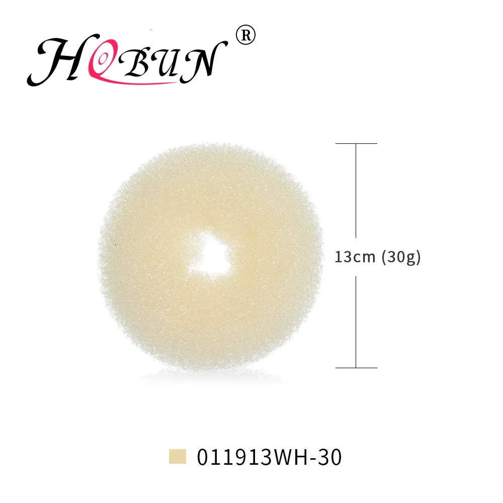 HOBUN big hair donut bun maker accessoire cheveux chignon donuts haar hairstyling french tools for hair braid accessories 0119 - Цвет: O11913WH-30