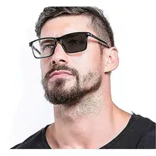 MINCL мужские и женские солнцезащитные фотохромные квадратные очки для чтения сверхлегкие мужские очки для дальнозоркости квадратная круглая оправа с коробкой NX