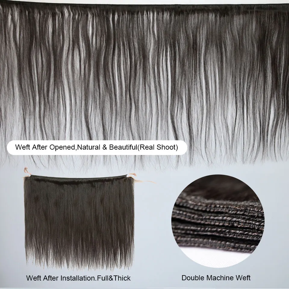 {Sunper Queen}Body Wave 8 40 дюймов M бразильские человеческие волосы Remy естественного цвета 3