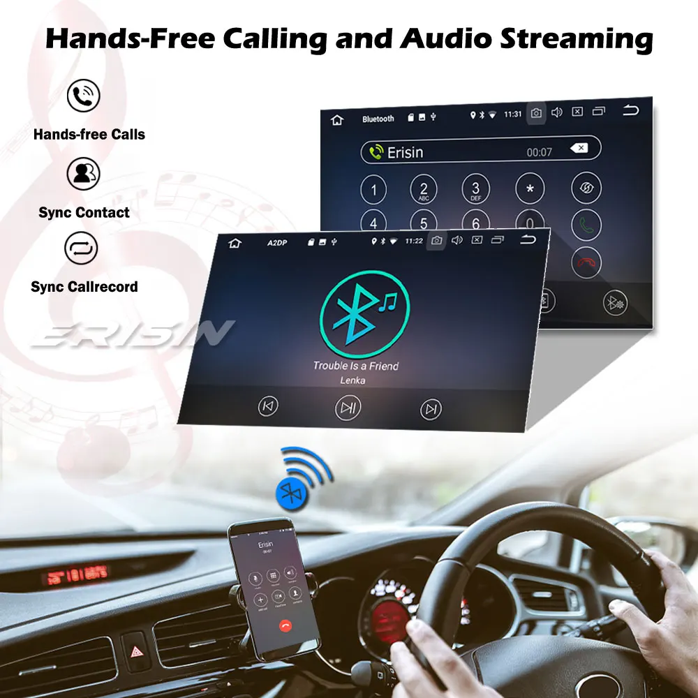 Erisin 5931 DAB + Android 10 0 автомобильный Стерео Авторадио DVD GPS Wifi OBD 4G USB для Ford C/S Max Galaxy Kuga
