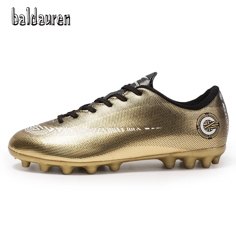 golden soccer shoes