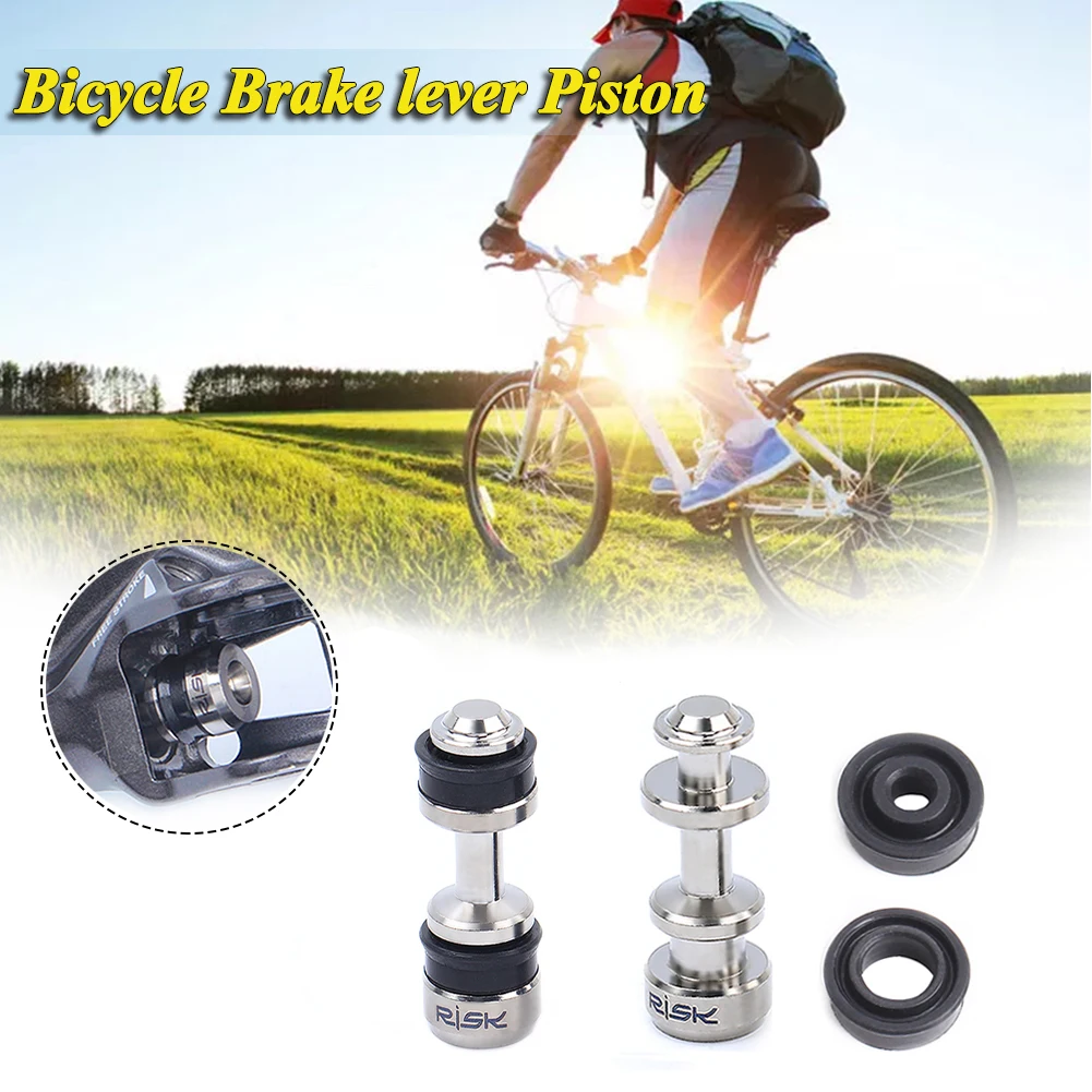 

XT M785 M800 SLX M70000 bicycle piston parts self-vehicle titanium alloy brake disc lever piston seal repair partsдиск оѬмозной