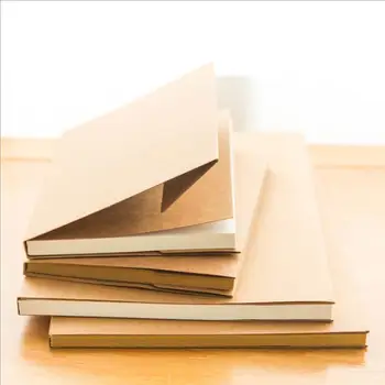 

16K/32K Retro Blank Sketchbook Bullet Journal A5/B5 Craft Paper Notebook Paper Weekly Planner Accessories Stationery Diary