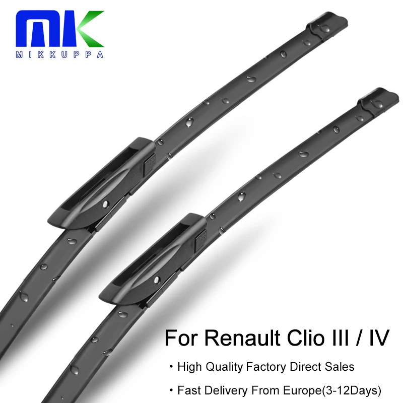 MIKKUPPA стеклоочиститель лезвия для Renault Clio III IV 2005 2006 2007 2008 2009 2010 2012 2013