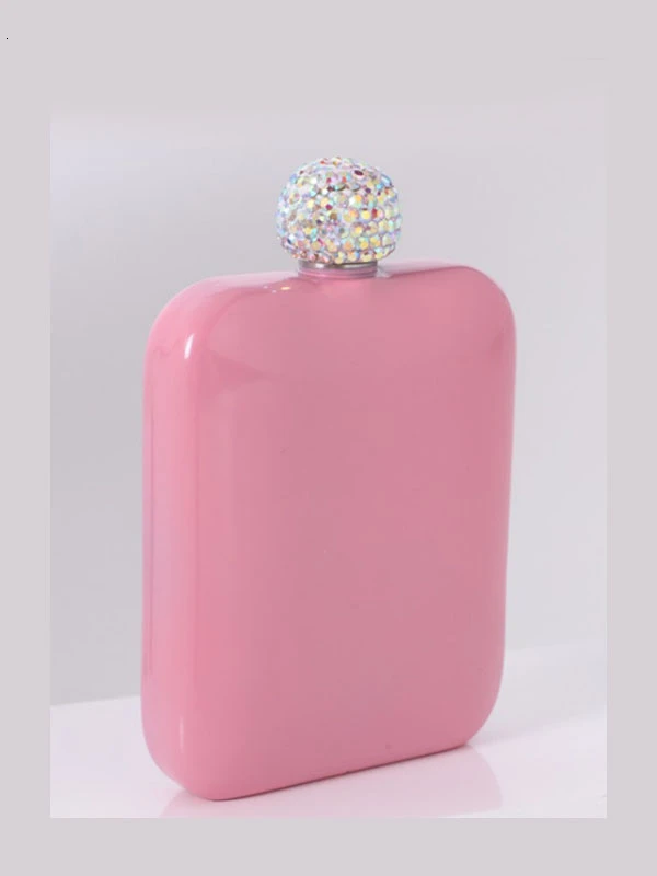 Alcool Flasque Wisky Fiole виски Fiaschetta в водке Acciaio Inox - Цвет: pink colour