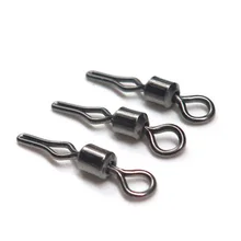 50 шт. рыболовный поворотный крючок с зажимом для боковой линии рыболовные крючки поворотное крепление оснастка рыболовный крючок аксессуары 2037