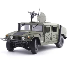 Литье под давлением для автомобиля Hummer 1:18 бронированный автомобиль литой под давлением модель с 5 открывающимися дверями хобби игрушка для детей день рождения