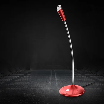 

MAMEN Desktop USB Microphone Game Microfone With Stand Multifunction Omnidirectional Mic For Computer Phone Game Meeting Karaoke
