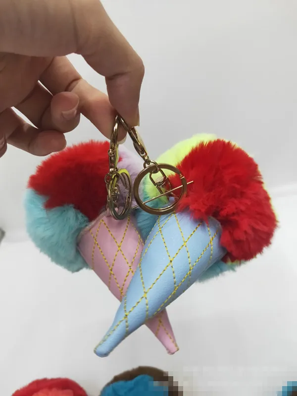12 шт./лот " плюшевый llaveros Брелок для ключей" мороженое "kawaii брелок Подвеска линия друзья оптом дешевле