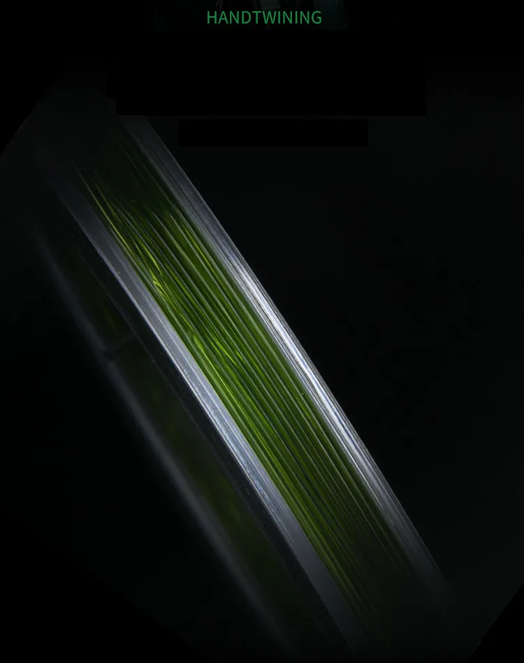 2 Stück 4.0 # -20 # Nylon-Felsen-Angelschnur für Hering, Fisch, Fluorkohlenstoffschnur, superstarke Zugschnur, sinkend, 0,30–0,80 mm Durchmesser – Detail 10