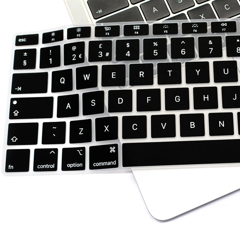 ЕС Версия силиконовая клавиатура протектор для Macbook Air 13 A1932 оболочка клавиатуры