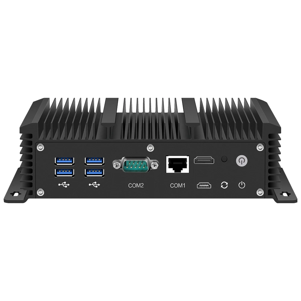 Xcy безвентиляторный мини ПК Intel Core i5 8265U Celeron 6 LAN 211at Gigabit Ethernet 2 * Usb 3 0 HDMI RS232