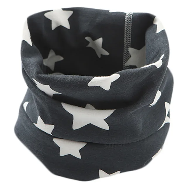 New Autumn Winter Children's Cotton Scarf Cartoon Kids Mufflers Outdoor Windproof Baby Warm Scarf Boys Collar Girls Neckerchief 1