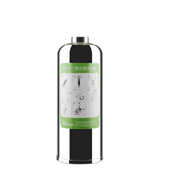 

2L Double CO2 Generator System Kit Aquarium Stainless Steel Cylinder Generator System Carbon Dioxide Reactor for Plant Fish Tank