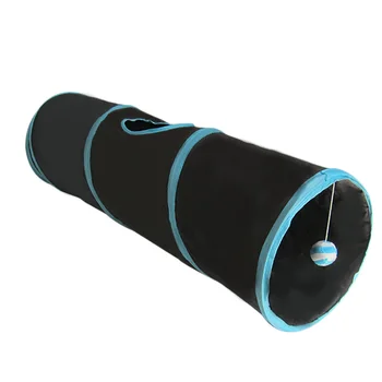 

Pet Cat Tunnel Shape Foldable Pet Cat Animal Play Sound Interactive Toys,Used For Hiding, Hunting And Rest