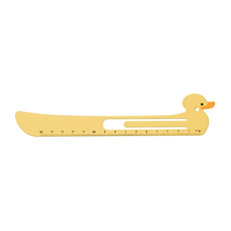 Cartoon Metal Bookmark Ruler Book Holder Clip Measuring Scale School Supplies 1XCB metal bookmark bookmarks stationery supplies paper bookmark