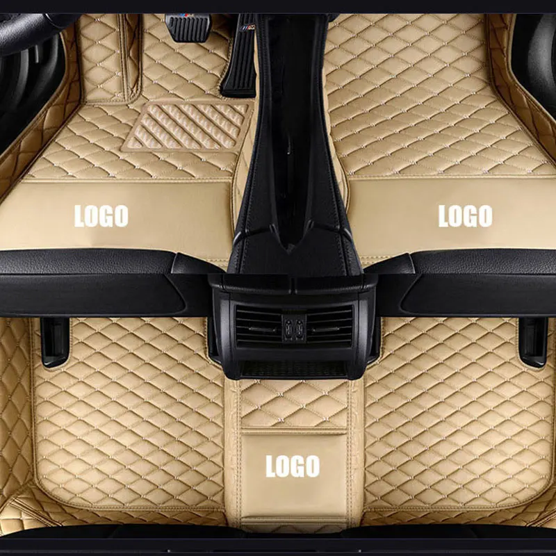 Кожаные автомобильные коврики на заказ для Vw Volkswagen POLO GTI TDI Polo A Three том салона SEDAN