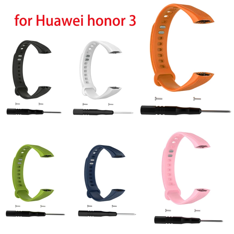 Ремешок на запястье для Huawei Honor Band 3 Смарт часы регулируемый браслет ремешок часов