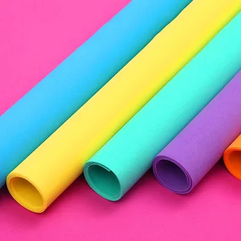 

10 Sheets Multicolor Sponge EVA Foam Paper Kids Handmade DIY Hand Craft Material
