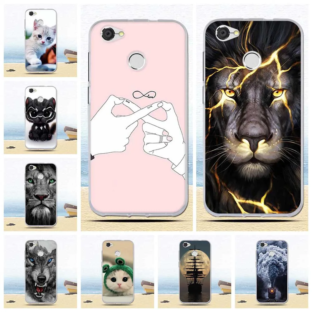 

ZTE Blade A6 Case Cartoon Painting Patterns TPU Soft Silicone Cover For ZTE A6 Case Cover Coque 5.2 inch Fudas for ZTE A6 Lite