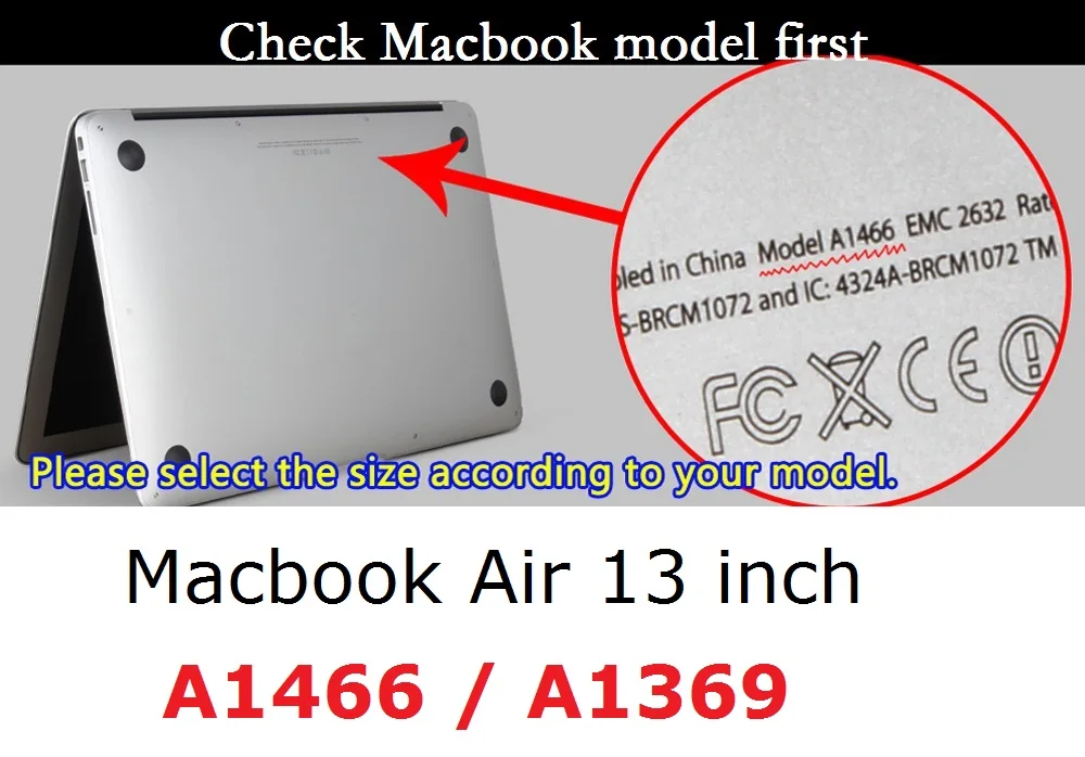EU US Russian Language Keyboard Skin for Macbook Air 13 Russian Keyboard Cover A1466 Waterproof Film Protector