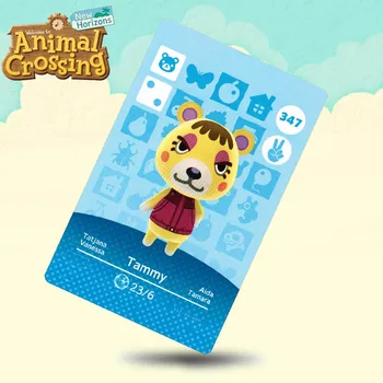 

347 Tammy Animal Crossing Card Amiibo Cards Work for Switch NS 3DS Games