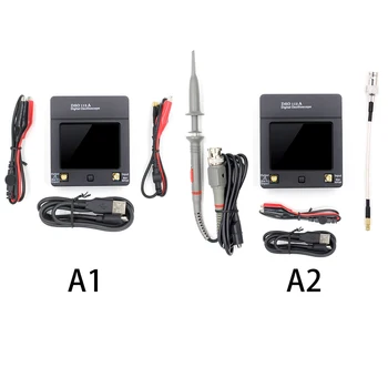 

TFT Mini Digital Oscilloscope Touch Screen Portable USB Oscilloscope Interface 2MHz 5Msps Electronic Instrument Profession S17
