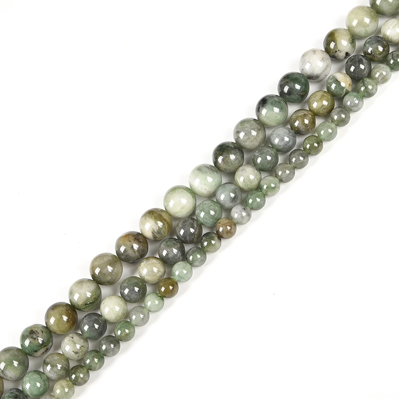 

Natural gemstone 6/8/10mm Various sizes sea jasper agate stone Loose beads DIY handmade necklace bracelet accessories