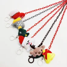 

New Creative Cartoon Christmas Acrylic Mask Chain Glasses Chain Mask With Hanging Chain Mask Anti-drop Rope Glasses Lanyard 2022