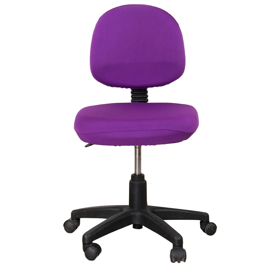 Office Computer Chair Cover Universal Rotate Desk Seat Covers Slipcovers