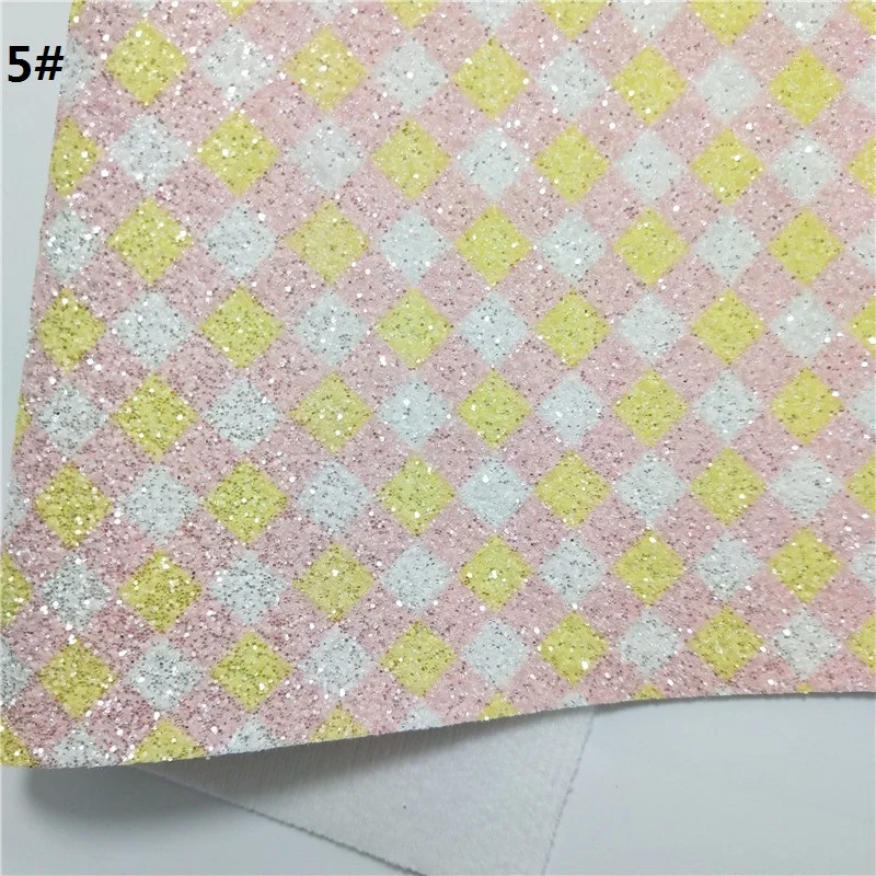 1 шт. 21X29 см пледы тартан блеск Fabirc, блестящая кожа, винные блестящие кожаные листы для изготовления луков leosynthecodiy T272 - Цвет: 5