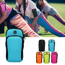 

4-6 Inch UniversalMobile Phone Arm Bag Running Arm Bag Waterproof Arm Belt Workout Mobile Phone Bag Protective Cover Bracket